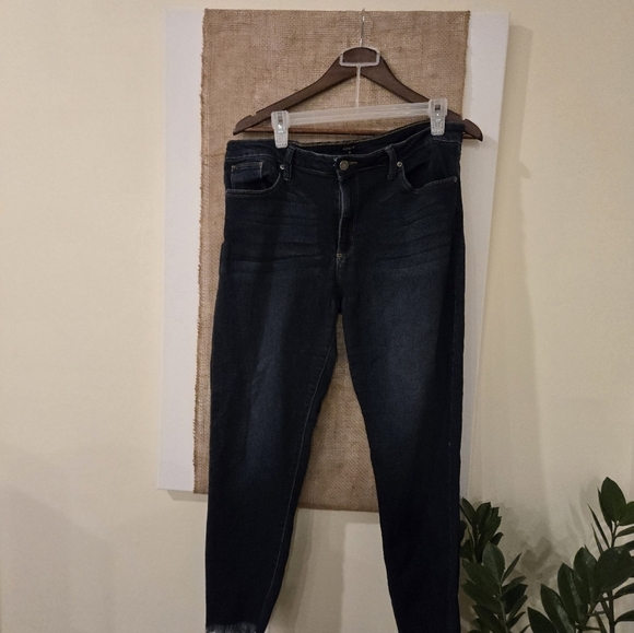 Just Black made in the USA.  Dark denim jeans size 33 (12/14) - Picture 2 of 5